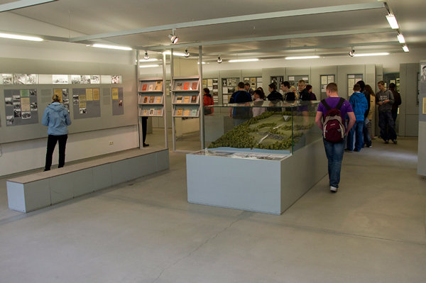 Ausstellung zur Geschichte der Gedenkstätte Buchenwald